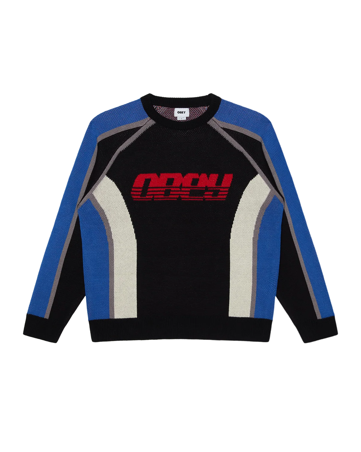 SWEATER OBEY ESTADIO BLACK MULTI