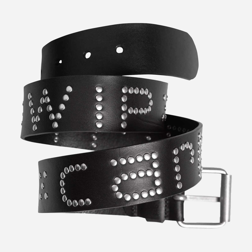 CINTURON CARHARTT WIP SCRIPT STUDS BLACK