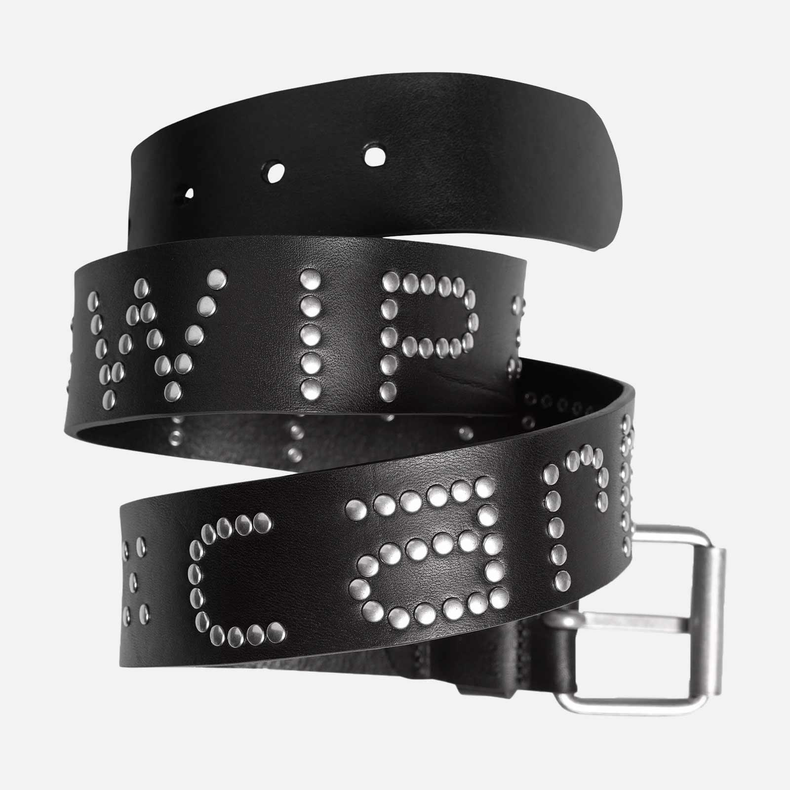 CINTURON CARHARTT WIP SCRIPT STUDS BLACK
