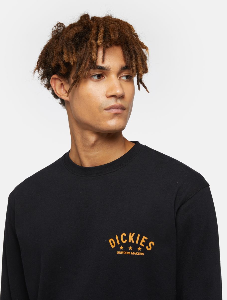 CTA DICKIES TREGO L/S TEE BLACK