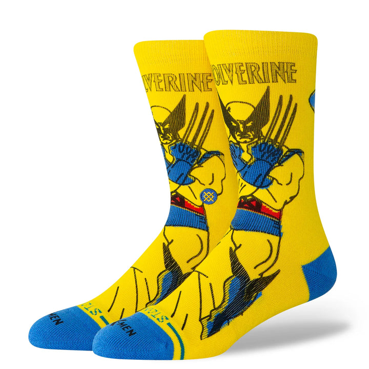 CALCETINES STANCE WOLVERINE CREW YEL
