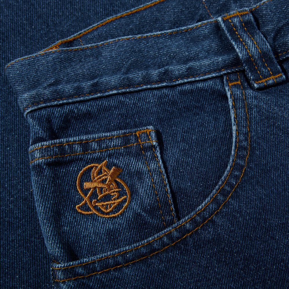 93´ DARK BLUE POLAR PANTS