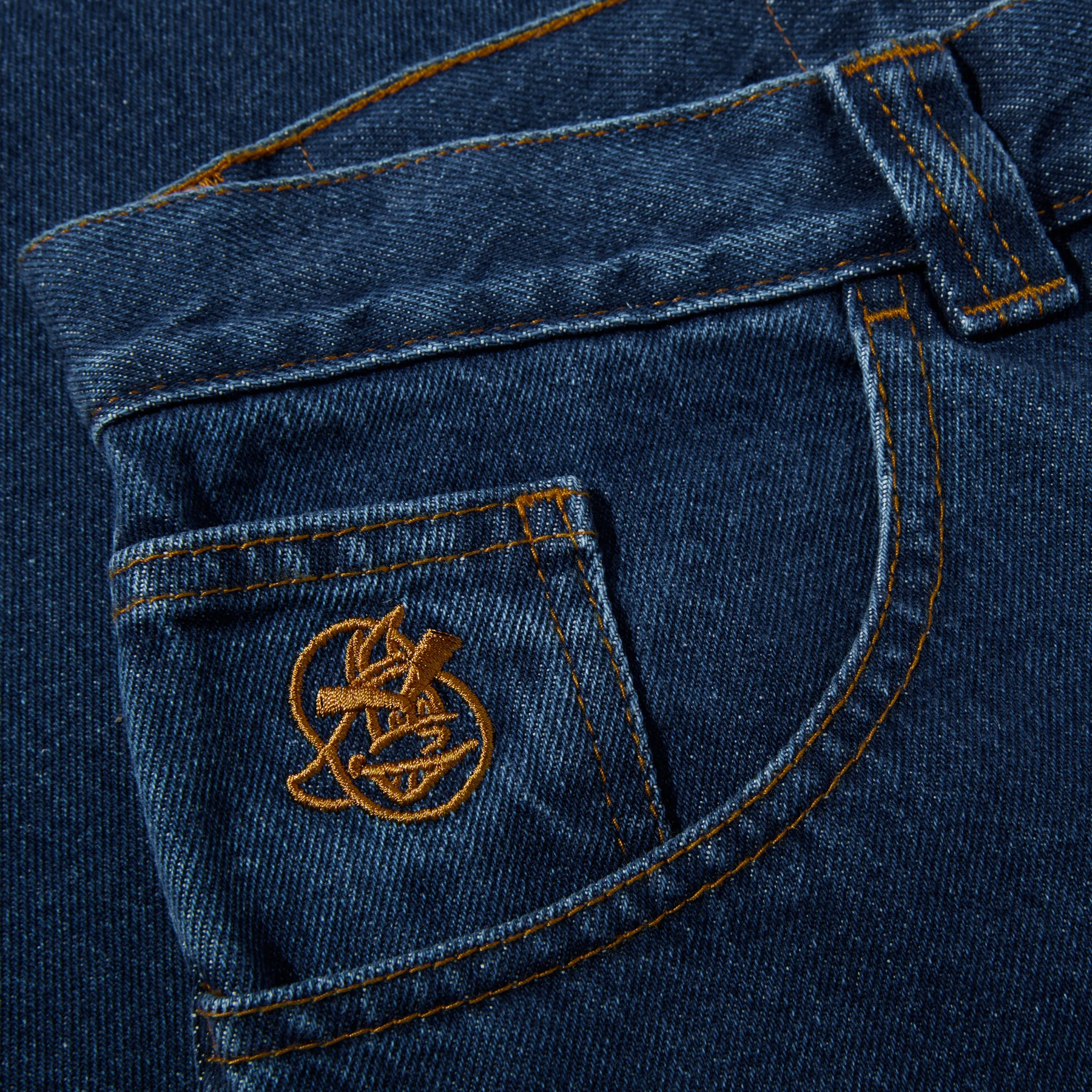 93´ DARK BLUE POLAR PANTS