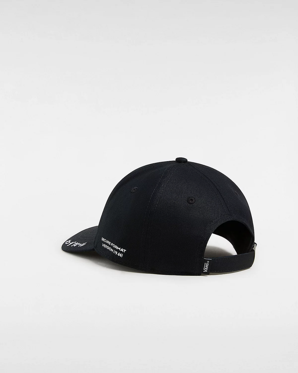 VANS Y2V STRAPBACK BLACK CAP