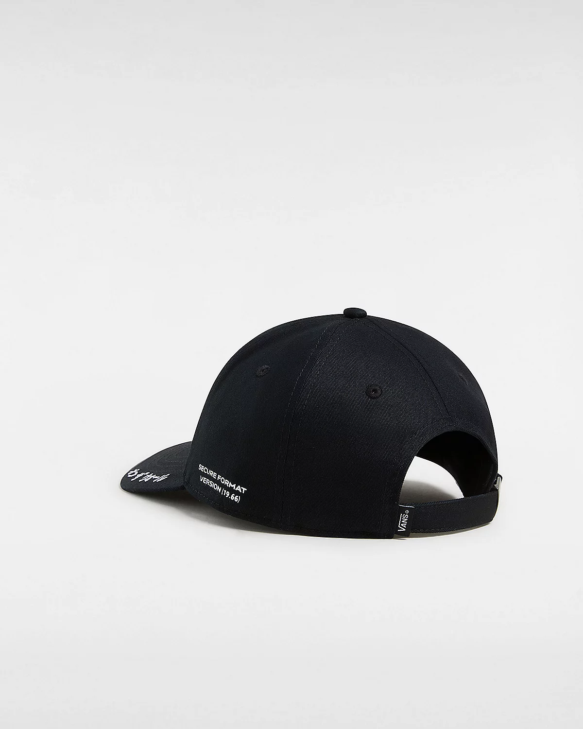VANS Y2V STRAPBACK BLACK CAP
