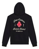 HOOD DEUS BASTO ZIP BLACK