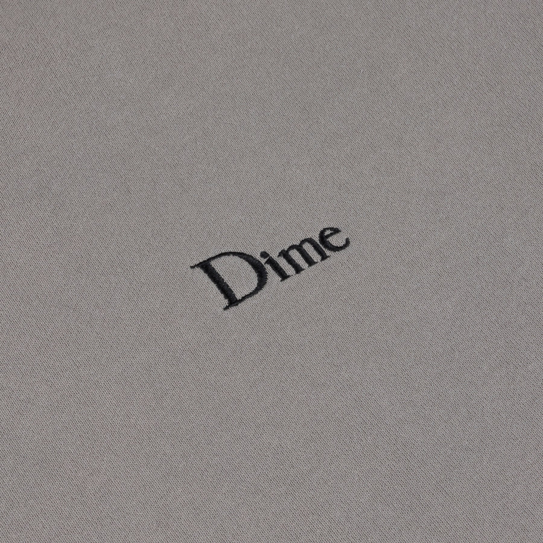 HOOD DIME SMALL LOGO CHARCOAL