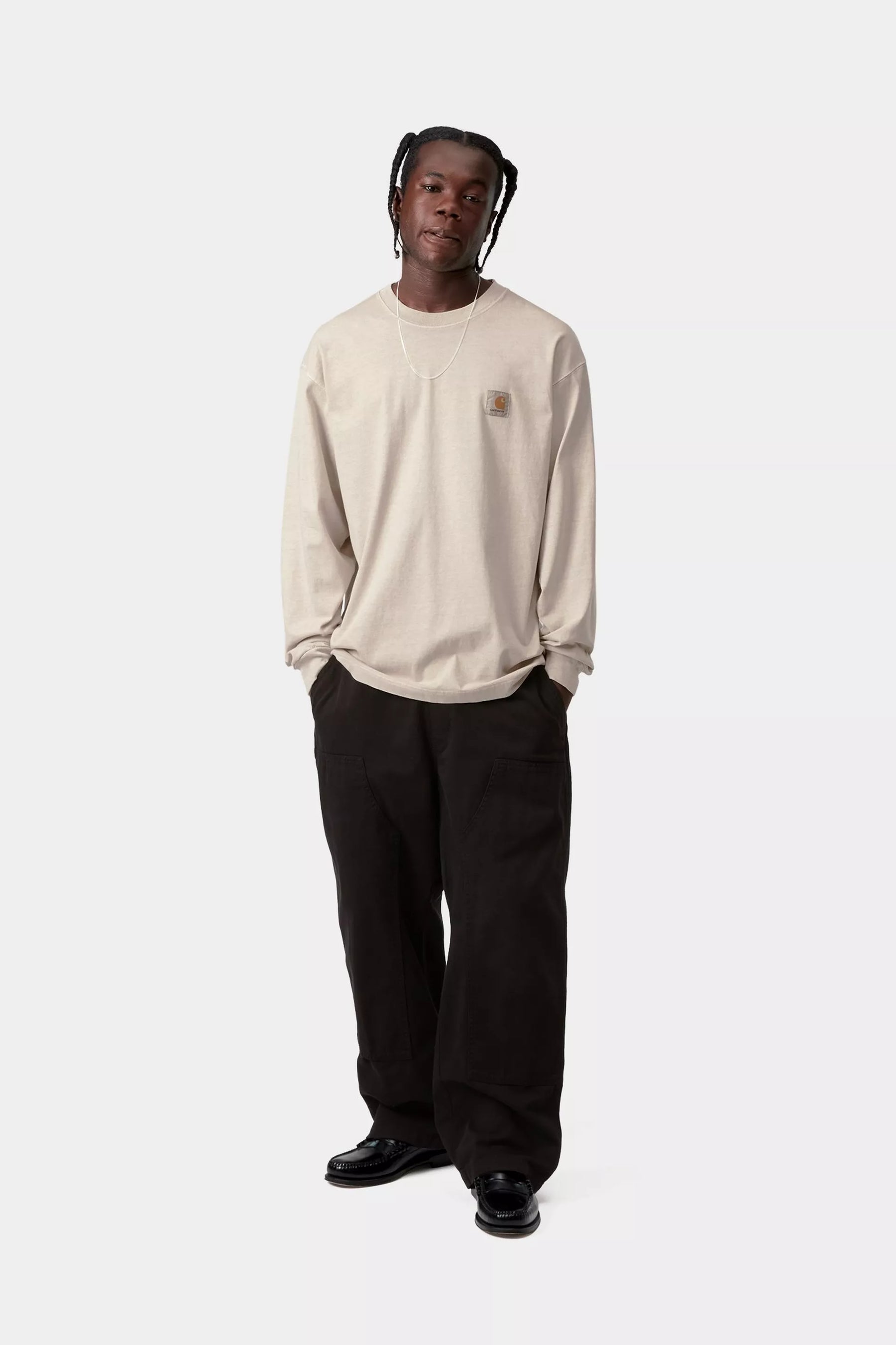CTA CARHARTT WIP L/S VISTA FLEUR DE SEL