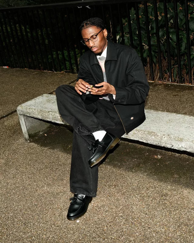 ZAPA DR MARTENS ADRIAN BLACK POLISHED