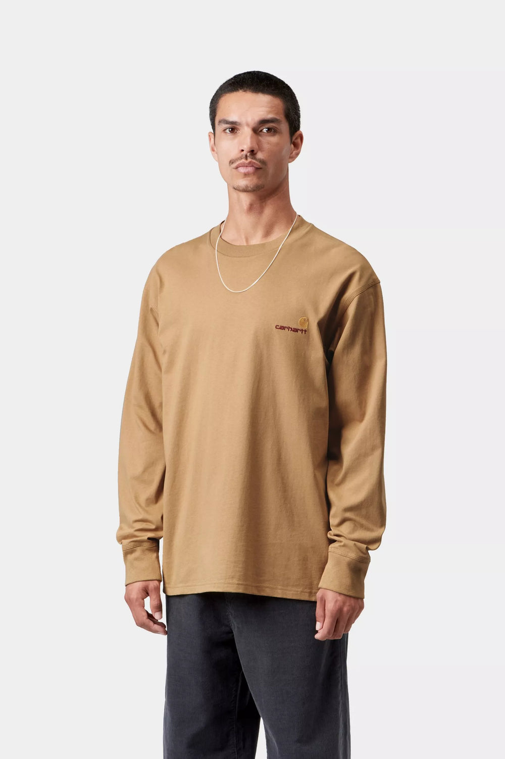 CTA CARHARTT WIP L/S AMERICAN DUSTY H