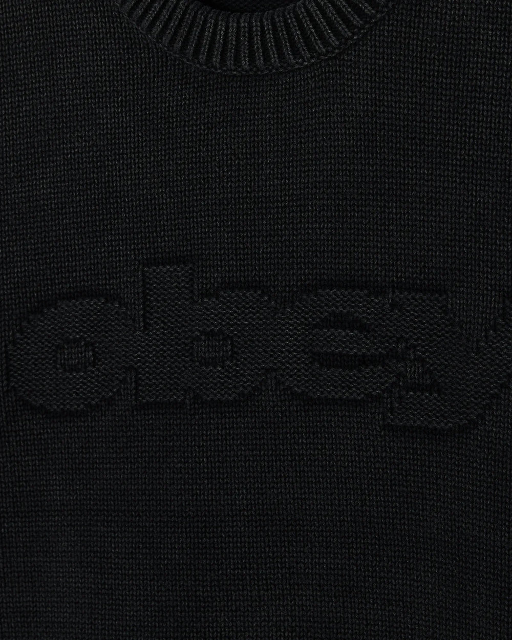 SWEATER OBEY SPEED LOGO BLACK FADED