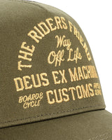 GORRA DEUS SHOOK ONES TRUCKER OLIVE GREE