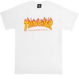 CTA THRASHER FLAME LOGO WHT