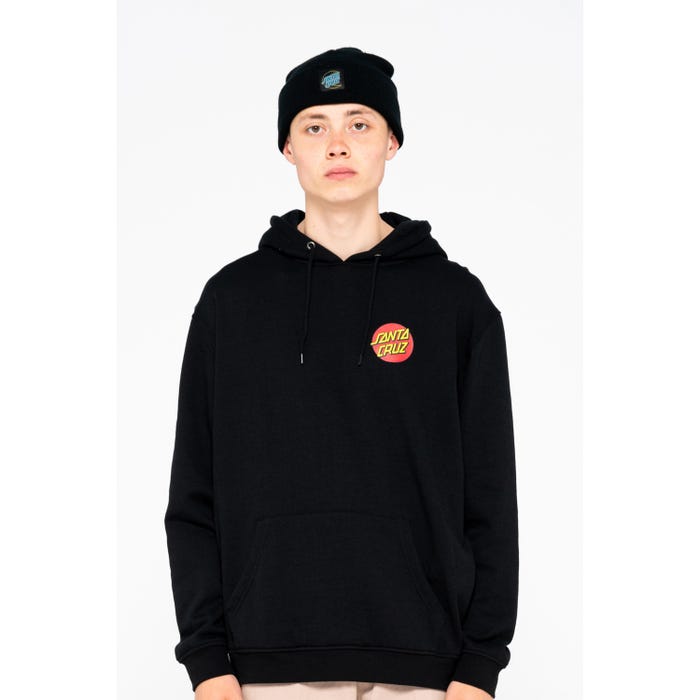 HOOD SANTA CLASSIC DOT CHEST BLACK