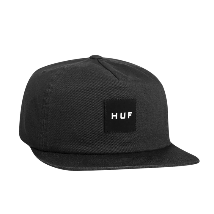HUF BOX SNAPBACK CAP BLACK