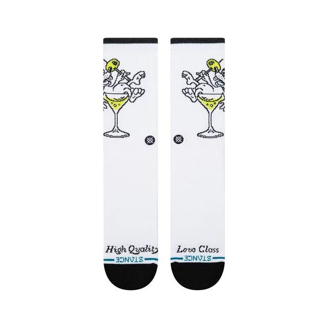 CALCETINES STANCE HIGH QUALITY WHITE