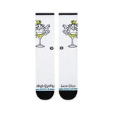 CALCETINES STANCE HIGH QUALITY WHITE