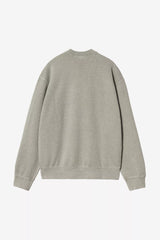 CREW CARHARTT WIP CASPIAN GREEN HEATHER