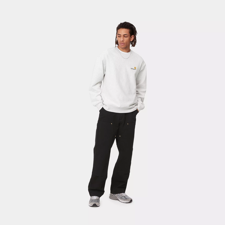 CREW CARHARTT WIP AMERICAN ASH HEATHER