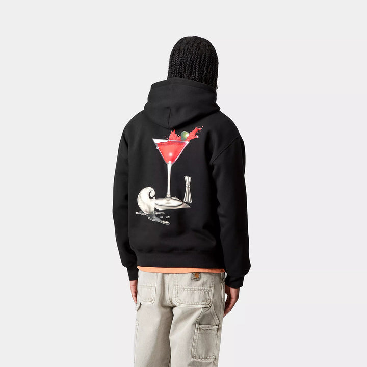 HOOD CARHARTT WIP JAKE GARCIA BLACK