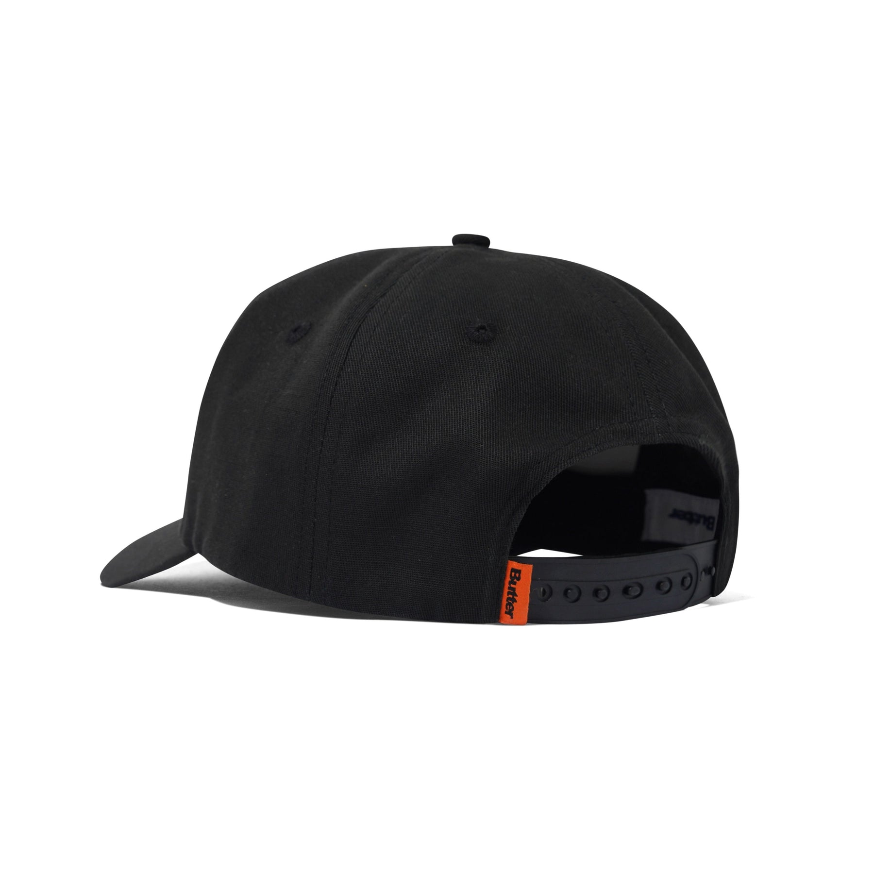 GORRA BUTTER TRUMPET 5 PANEL BLACK