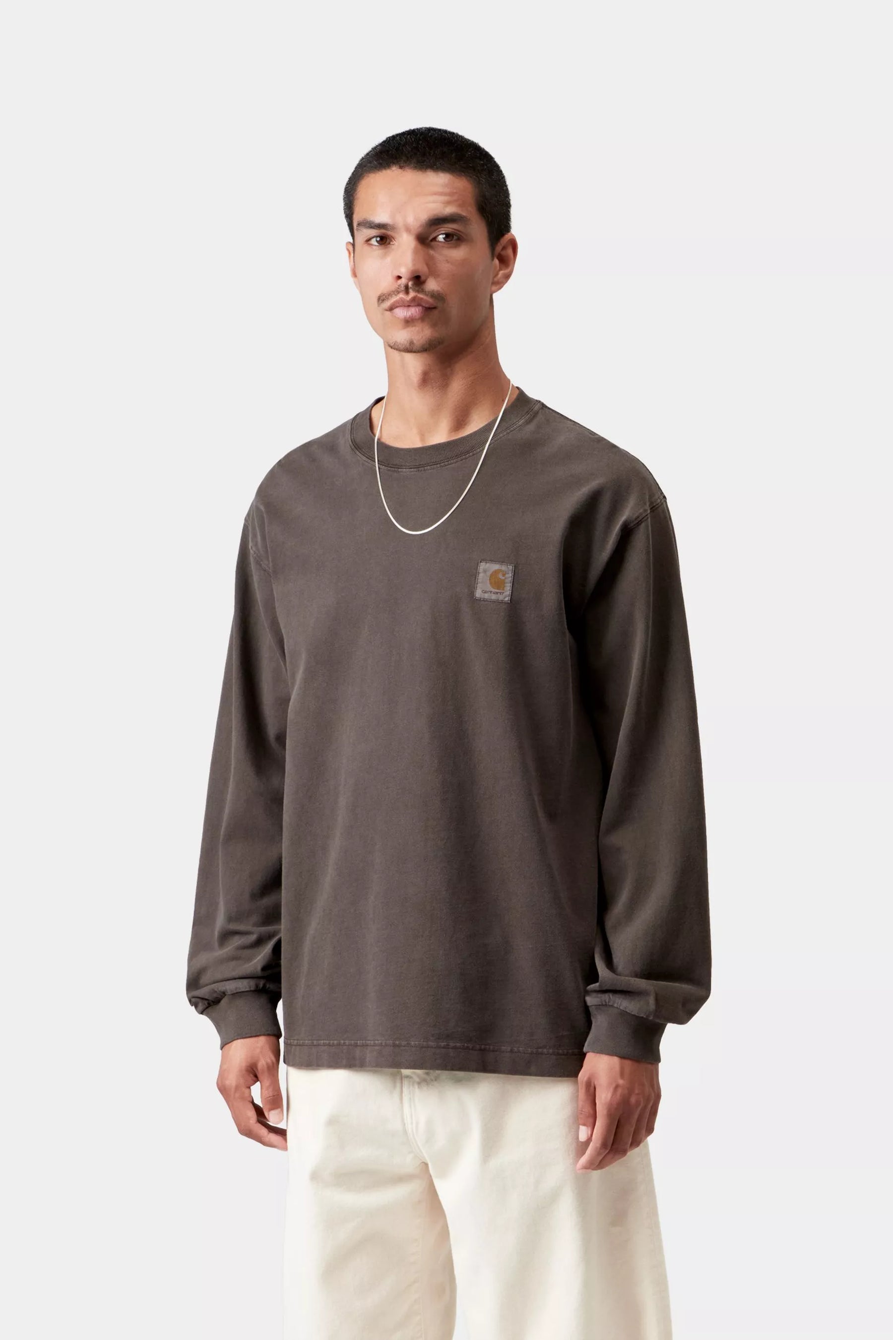 CTA CARHARTT WIP L/S VISTA TOBACCO DYED