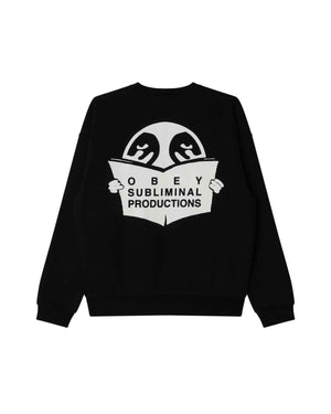CREW OBEY WELDON EXTRA HEAVY BLACK
