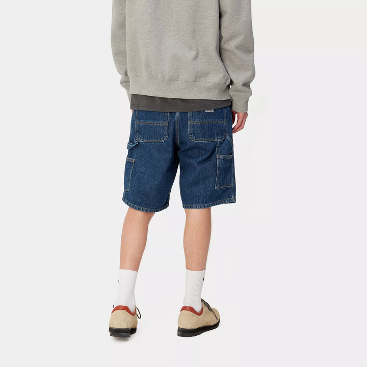 SHORT CARHARTT WIP SINGLE KNEE BLUE STN