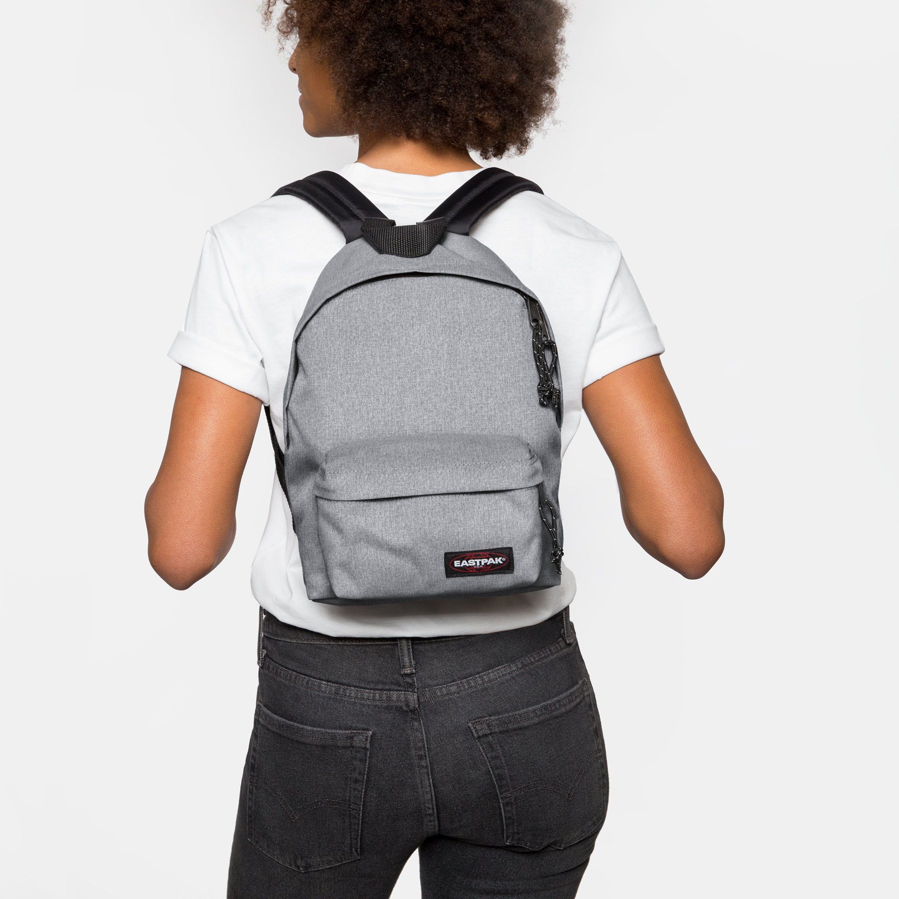 EASTPAK ORBIT SUNDAY GRAY BACKPACK