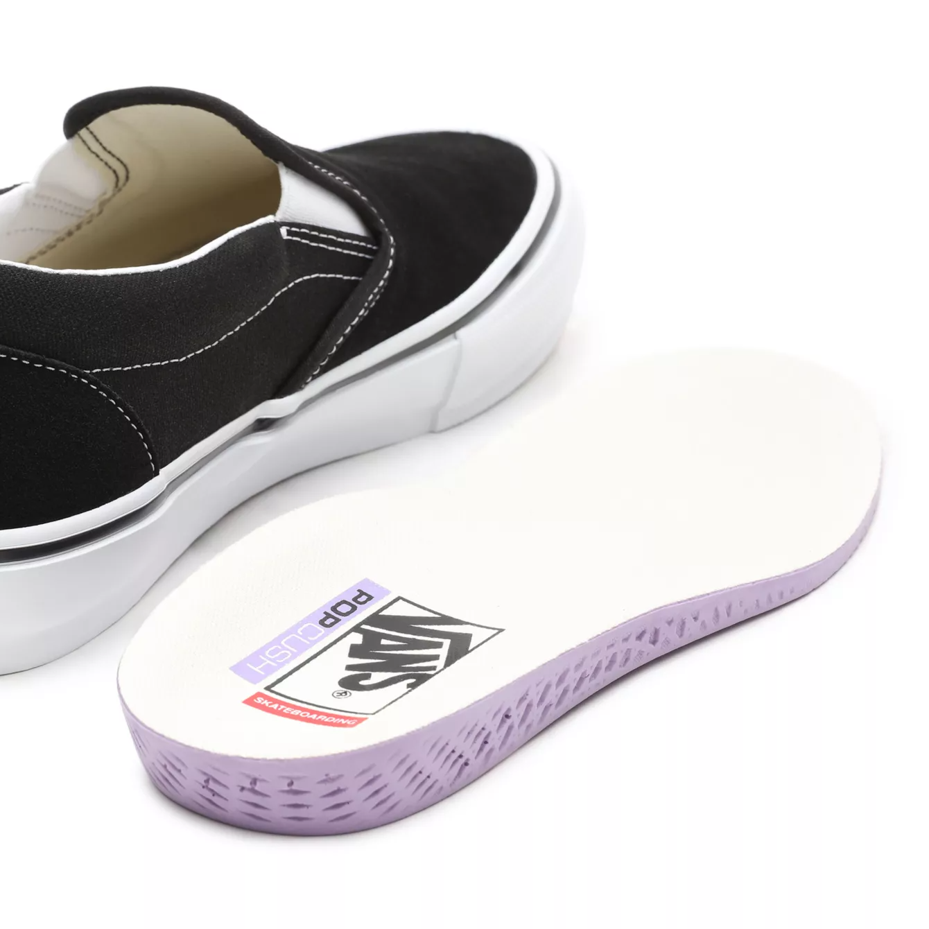 ZAPA VANS SKATE SLIP-ON BLACK/WHITE
