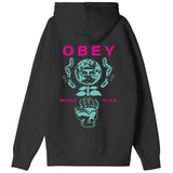 HOOD OBEY HELPING HAND BLACK