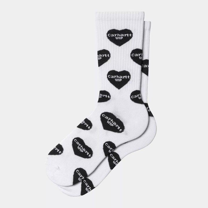 CALCETINES CARHARTT WIP HEART WHITE