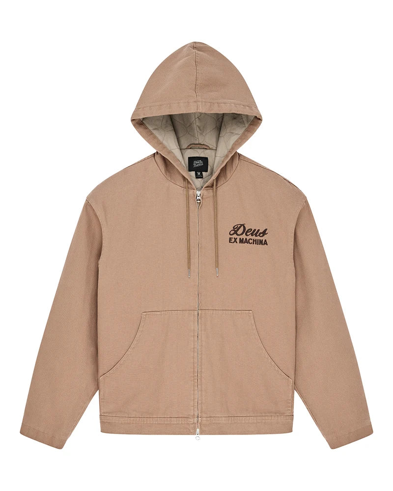 CHT DEUS HARAJUKU HOODED CAMEL BROWN