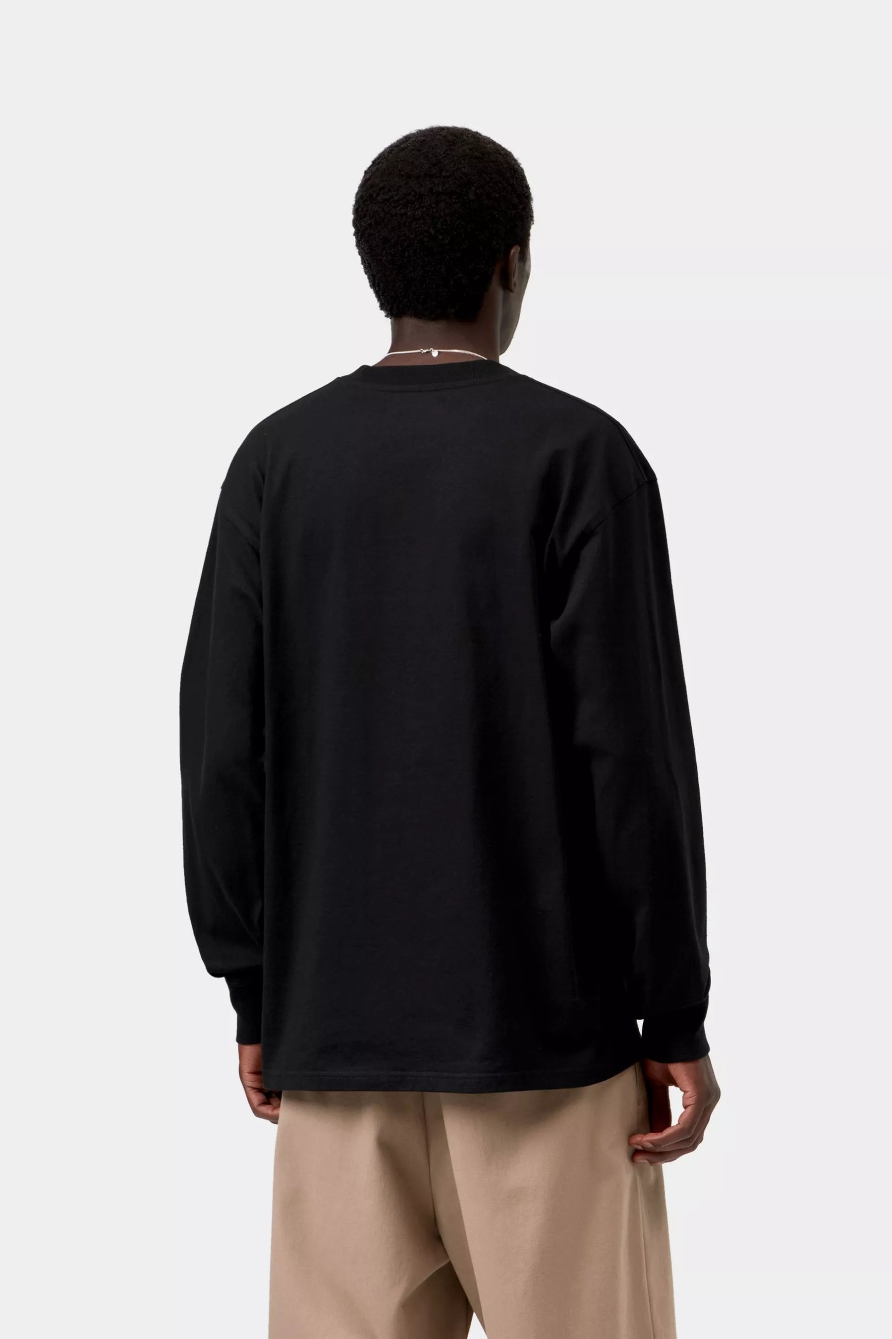 CTA CARHARTT WIP L/S AMERICAN BLACK