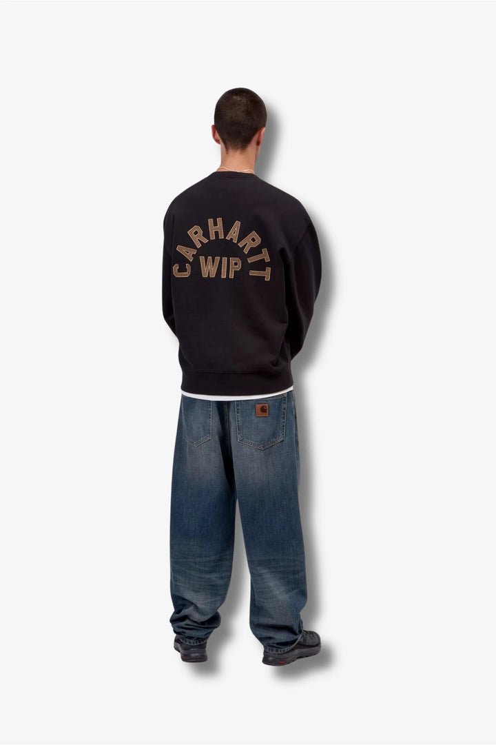 CREW CARHARTT WIP ARCH SCRIPT BLACK/HAMI
