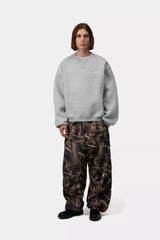 CREW CARHARTT WIP EBBERT GREY HEATHER