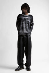 SWEATER WASTED ASHES FADED BLACK