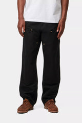 PANT CARHARTT WIP DOUBLE KNEE BLACK RINS