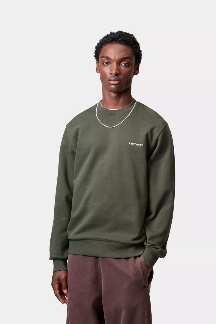 CREW CARHARTT WIP SCRIPT EMB OPUNTIA