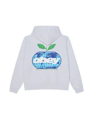 HOOD OBEY INTERCONTINENTAL ASH HEATHER