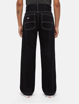 PANT DICKIES DOUBLE KNEE DENIM BLACK