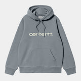 HOOD CARHARTT WIP SWEAT DOVE GRAY/WAX