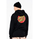 HOOD SANTA CLASSIC DOT CHEST BLACK
