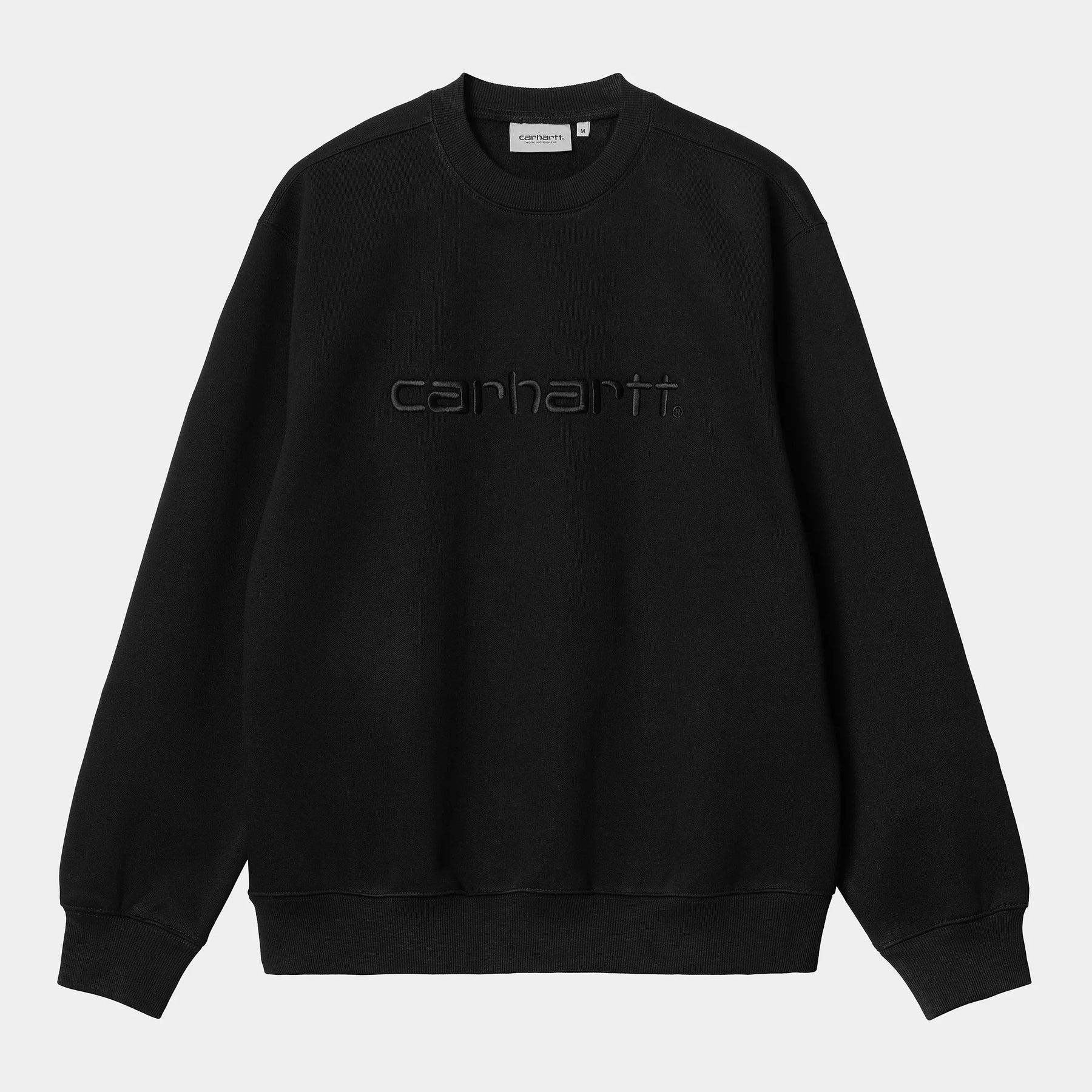 CREW CARHARTT WIP SWEAT BLACK/BLACK