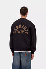 CREW CARHARTT WIP ARCH SCRIPT BLACK/HAMI