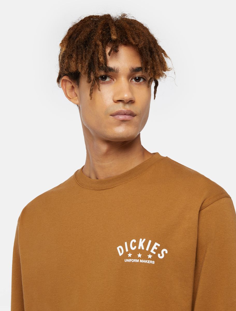 CTA DICKIES TREGO L/S TEE BROWN DUCK