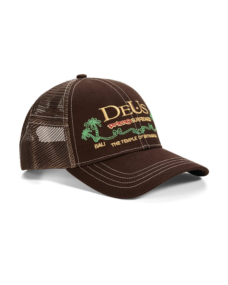 GORRA DEUS SANCHEZ TRUCKER BROWN