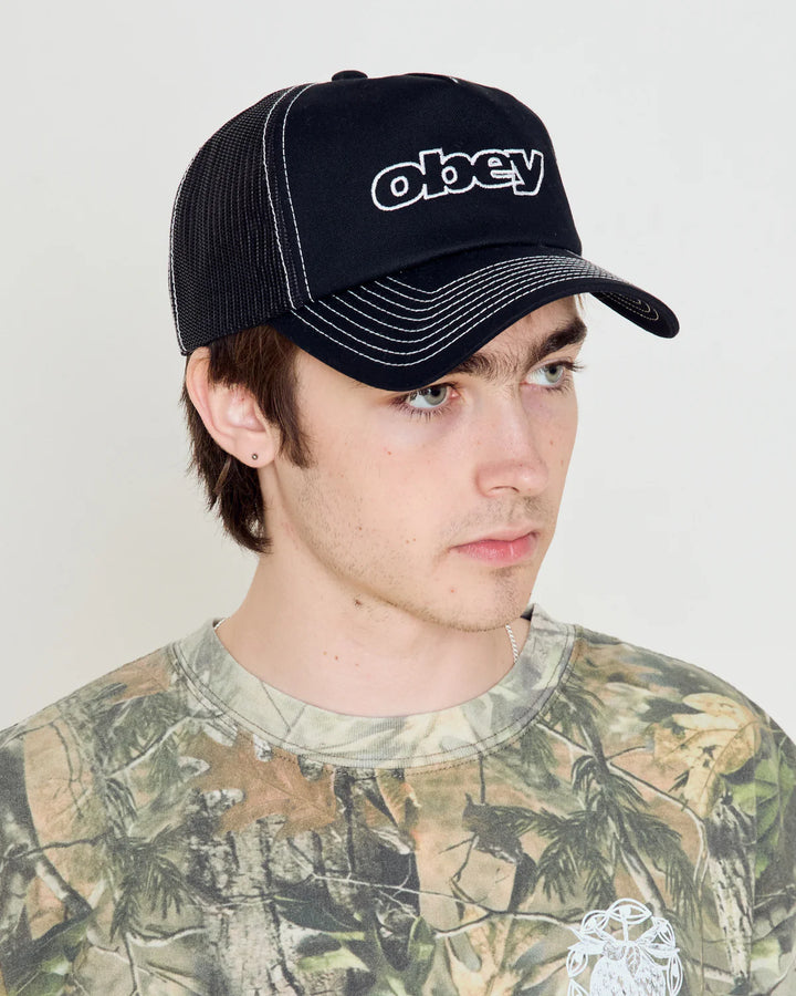 GORRA OBEY FORM TRUCKER BLACK